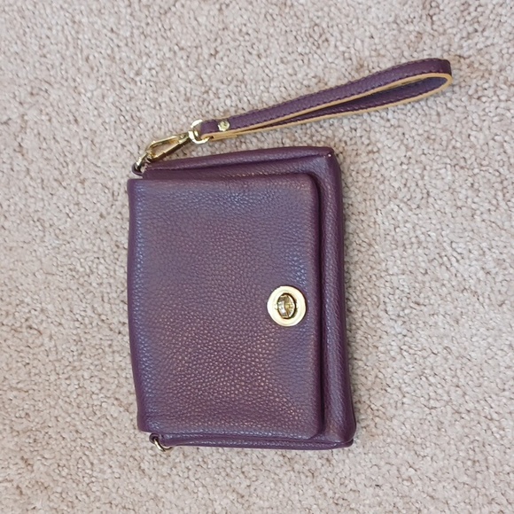 Eggplant Clutch Purse - Picture 7 of 9